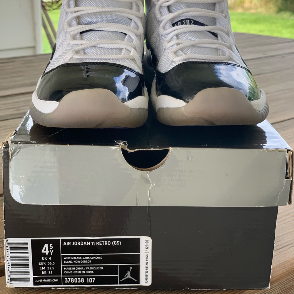 Air Jordans 11 Retro size 4.5 Y/6 Women’s.